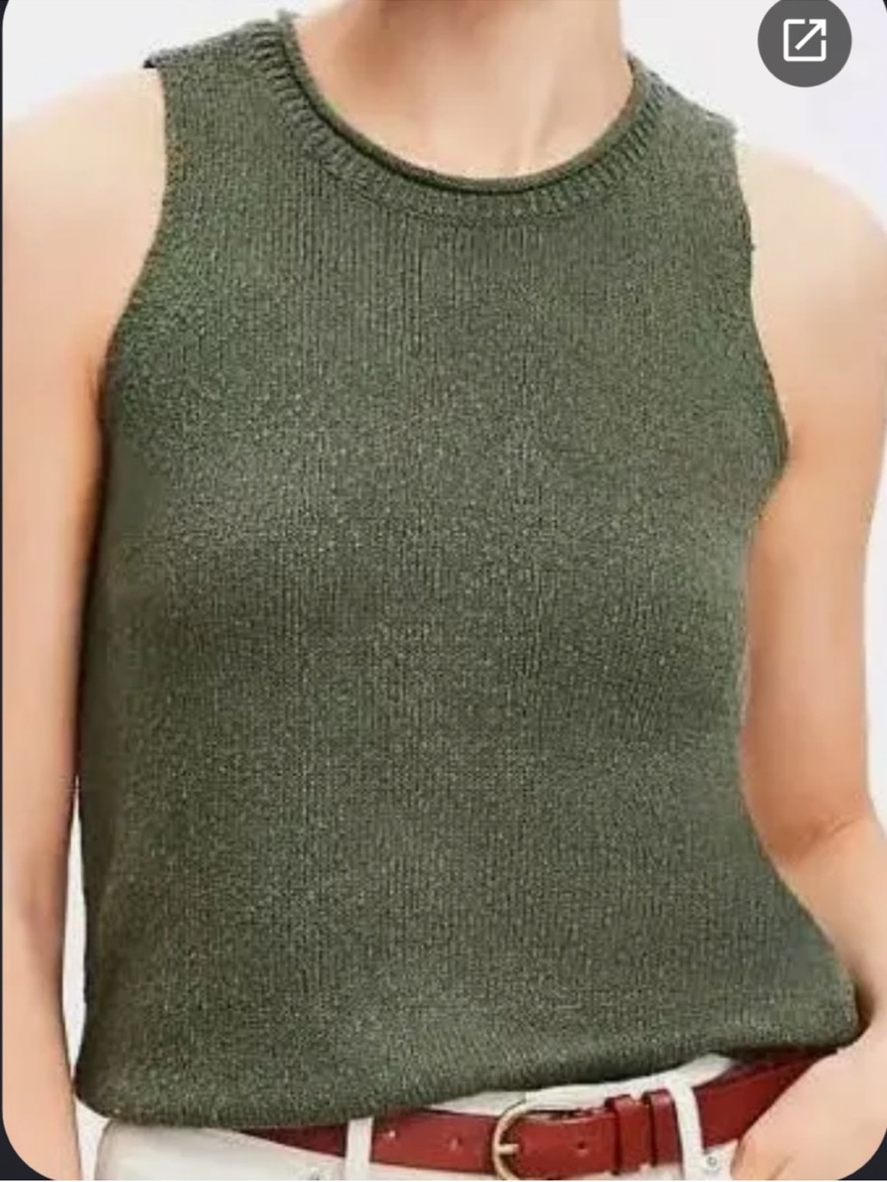 LOFT Sweater Tank